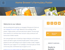 Tablet Screenshot of homebrewersformulary.com